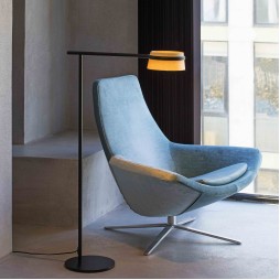 Lampara de pie Loop fresno Faro